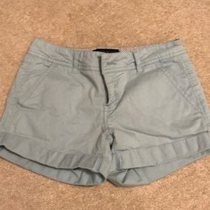 Baby blue shorts